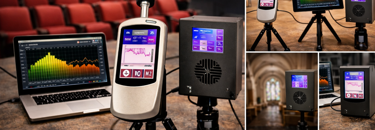 Mediciones acústicas profesionales con Bedrock AM100 y BTB65